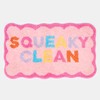 OHS Bath Mat For Bathroom Squeaky Clean Tufted Texture, Non
