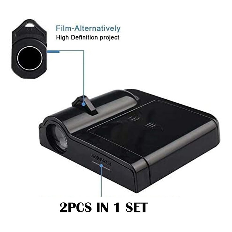 Car Door Lights Logo Projector, 2PCS Car Door Projector Lights