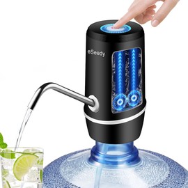 eSeedy Water Pump for 5 Gallon Bottle, USB Charging Automatic Water Dispenser