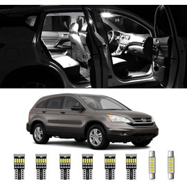AWALITED 10pcs HRV Interior LED Lights Kit Super Bright LED Map Dome Light Bulbs for Honda HR-V 2013 2014 2015 2016 2017 2018 2019 2020 2021 All Models