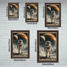 12x18 Wood Grain and Gold Frame for "Choose to be Happy"size: 12*18Inch, color: Gold