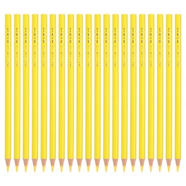 PATIKIL Lemon Colored Pencils Set,20 Pcs Oil Color Pencils Wooden Coloring Drawing Pencil for Artists Art Painting