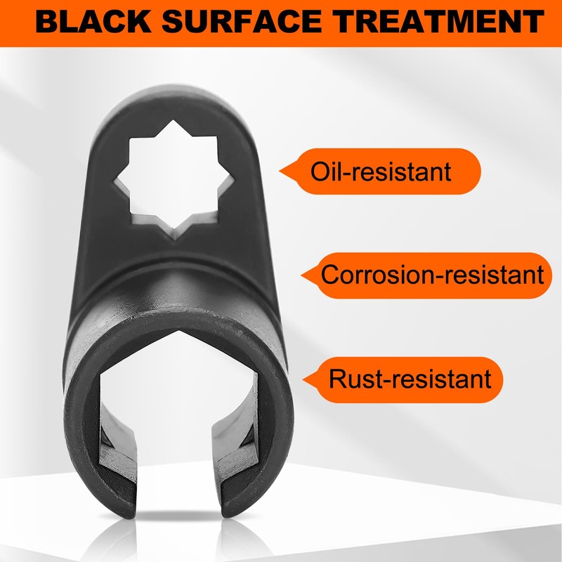 TKSE Oxygen Sensor Removal Tool, Universal 22 mm 1/2 Inch