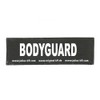 Interchangeable Patches, 1 pair, BODYGUARD, Size: Large, Black