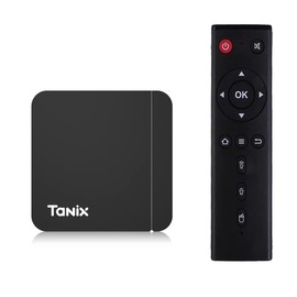 Android 11.0 TV Box,Tanix W2 Amlogic S905W2 Quad Core RAM 4GB ROM 64GB Dual WiFi 2.4G/5.8G BT4.2 4K 6K AV1 Home Smart Media Player Set top Box