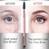 Duo Eyebrow Brush, Spoolie Brush and Angled Brow Brush Eyelash