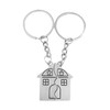1 Pair House Keychains, Couple Keychains, Puzzle Keychains, Creative Keychains,