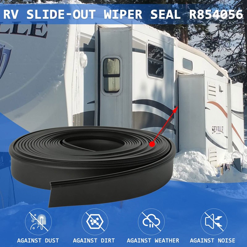 OCQOTAT RV Slide Out Seal - 1-1/2"" Slide-Out Wiper Seal