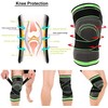 1 Rodillera Ajustable con Manga de compresión para Rodilla, Doble