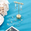 CVNRCLP 50 Pack Brass Clip-on Earring Hooks - Non-Pierced Silver