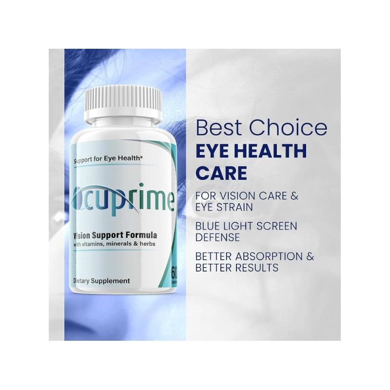 Ocuprime Pills - Ocuprime For Eye, Vision Health ORIGINAL -