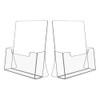 NIUBEE - Soporte acrílico para folletos (2,5 pulgadas) de ancho