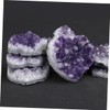 Ipetboom Natural Amethyst Heart Shaped Crystal Stone Decoration Unique Desk