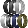 Egnaro Men's Wedding Rings 8.5mm Wide-2mm Thick Inner Arc Ergonomic