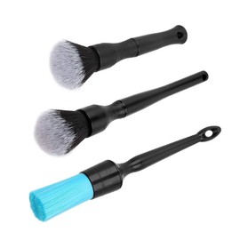 Multi-function Ultra soft-bristled cleaning brushes, Artificial Fiber Car Detailing Brush, Dust Removal and Ash Removal Tool for Interior/Exterior Automotive (large)