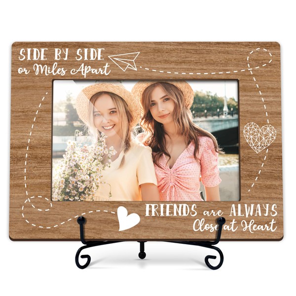 Fbitey Best Best Friends Picture Frame, Long Distance Friendship Gifts