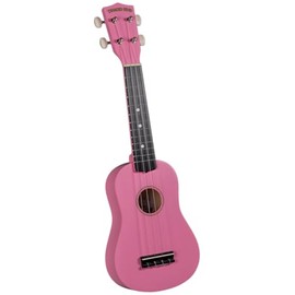 Diamond Head DU-129 Tropical Satin Series Soprano Ukulele - Flamingo Pink