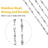 Hidden Hollow Beads Stainless Steel Chain Women's Lanyard, Stronger, Made