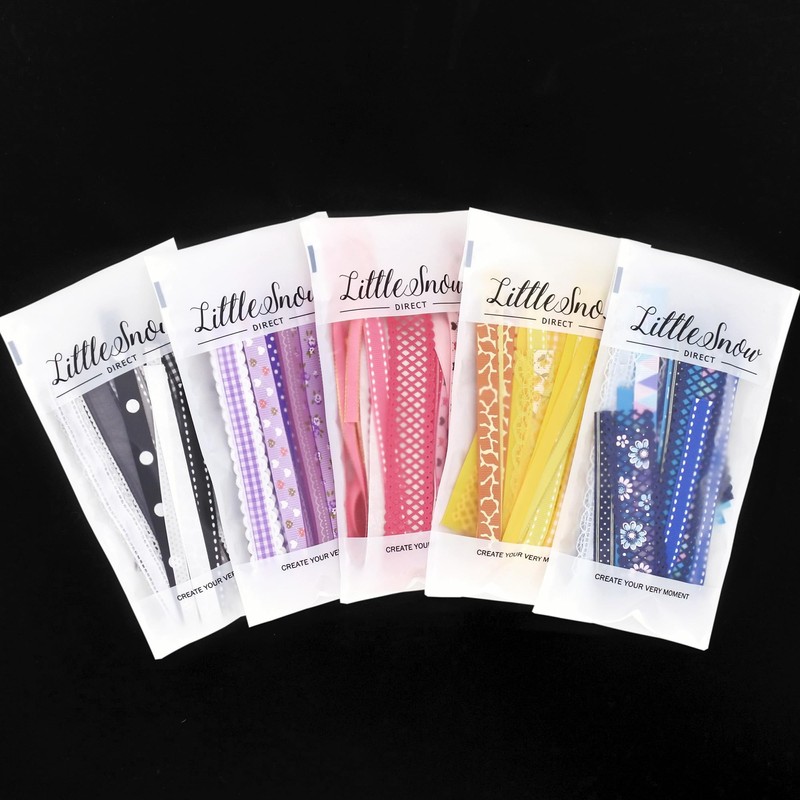 Ribbon Off Cut Bundle - Red Shade - Contains 10