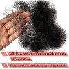 Tight Afro Kinky Human Hair for Dreadlocks,Ideal for Making Locs,Repair