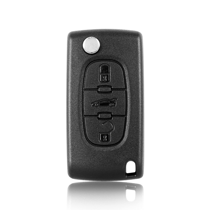 3-Button Remote Control Type Blade Case for Peugeot 207 308