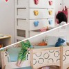INCREWAY 100pcs Screw Covers, Plastic Screw Cap, Plastic Screw Cover,