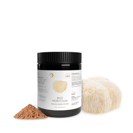 Pilze Wohlrab - Hericium erinaceus Pulver Bio für Tiere, 1 Dose à 100 g, Mikrofeines Lions Mane Pulver, Höchste Bio-Qualität, Nahrungsergänzungsmittel