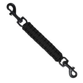 YBEATY Dog Collar Safety Clip with Dual Clasps Collars and No Pull Harness Leash Connectors Handmade Backup Safety Strap Clip Collar Pinch Double Ended Clasp for Dog Harness Walking Running Hiking