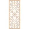 Ekena Millwork WALW16X40X0375LOCRO Lock Haven Decorative Fretwork Wood Wall Panels,
