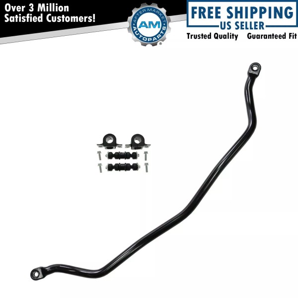 AM Autoparts Stabilizer Sway Bar Bushing & Link Kit Front
