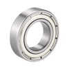 sourcing map 6902Z Double Plate Chrome Steel Bearing 15mm x