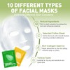 60 Pack Collagen Hydrating Face Mask, Bulk Sheet Face Masks