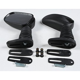 SPI Snowmobile Mirrors - Tall Double Pivot Style for Polaris, Replaces OEM# 2871675