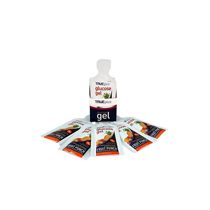 TRUEplus Glucose Gel Fruit Punch 6 pack x 1.1 oz