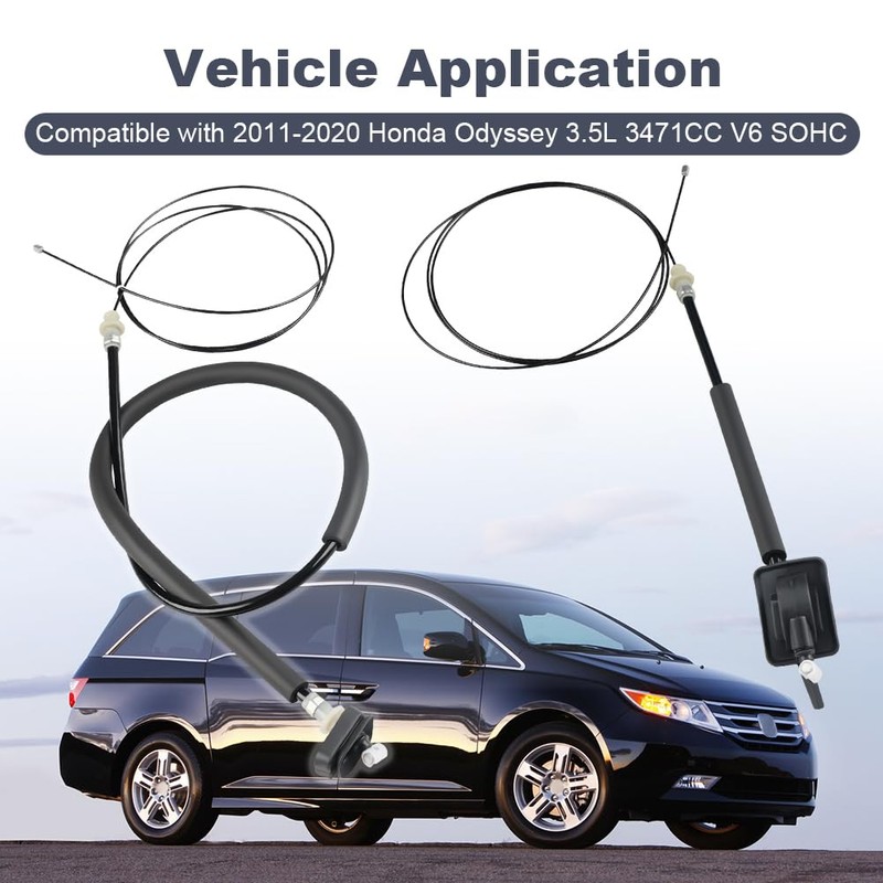 WMPHE Sliding Door Cable Kit Replacement for 72546-TK8-A01 72546TK8A01 Compatible