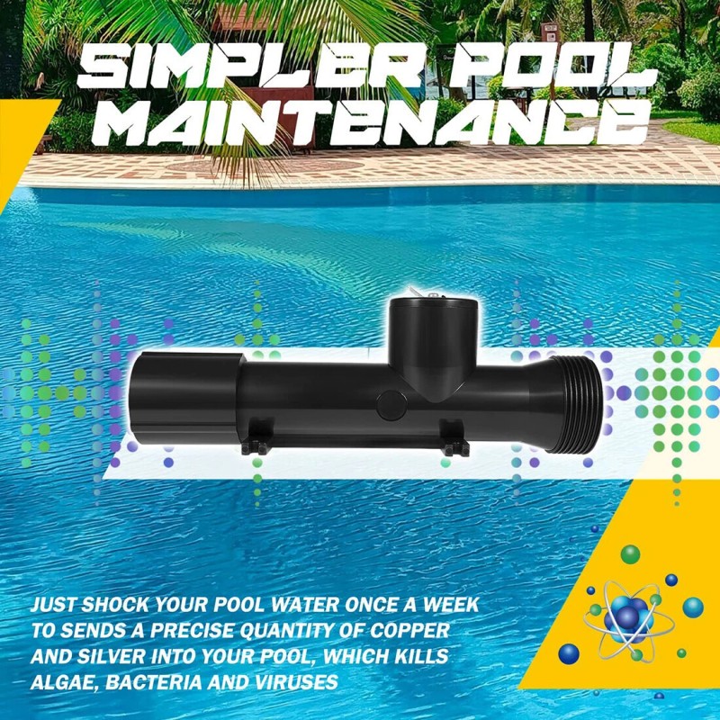 for Hybrid 4CH4002-R Pool Cleaner Ionizer Chamber Replace for Hybrid