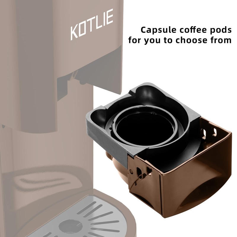KOTLIE 513H Series Capsule Coffee Machine Pod for K-cup Capsule
