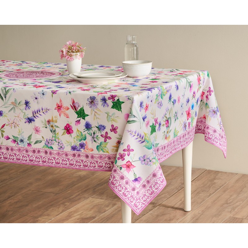 Maison d' Hermine Tablecloth 100% Cotton 140cm x 230cm Decorative