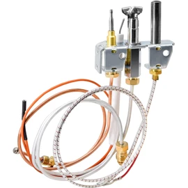 Criditpid 4021-732 Natural Gas Pilot Assembly for Heatilator, Quadrafire, Heat-n-Glo Fireplaces, 25660 Natural Gas Pilot Assembly with Thermopile, Thermocouple for Heat N Glo Fireplace.