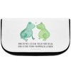 Mr. & Mrs. Panda Frog Love Cosmetic Bag, White, Hand