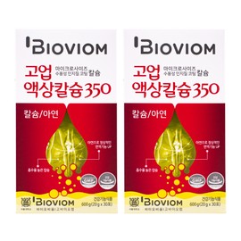 Biobiome Goup Liquid Calcium 350 20g / 바이오비옴 고업 액상 칼슘 350 20g X 30포 2통