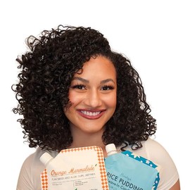 Ecoslay Curls-on-the-go Sample Set - Travel Size Curly Hair Products Set - TSA Approved Curly Hair Travel Size Products - Perfect Curly Hair Gift Set