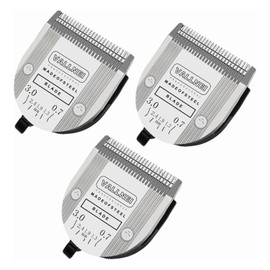 3 Pack Detachable Adjustable Pet Dog Grooming Clipper 5-in-1 Blade Compatible with WAHL Professional Animal Blade Arco, Bravura, Chromado, Creativa, Figura, and Motion Pet, Dog, and Horse Clippers