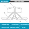 SISYUJIK Posture Corrector Back Support for Hunched Back, Kyphosis and