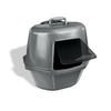 Van Ness Pets Large Enclosed Corner Cat Litter Box with