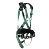 MSA 10197364 V-Form Construction Harness - Standard (Medium), D-Ring Configuration: