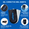Unribeau 3 Layers Adjustable Supination & Pronation Correction Heel Insoles,Self-Adhesive