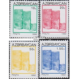 Aserbaidschan 75-78 (complete.issue.) unmounted mint/never hinged ** MNH 1992 Mädchenturm (Stamps for collectors)