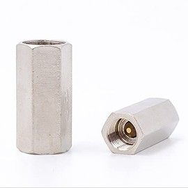 SENRISE One Way Valve 1/2 Inch Hex Check Valve Brass Pneumatic Air Check Valve for Water Petrol Diesel Oils (Pack of 1)