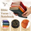 Qilery 12 Pcs Christian Gift Leather Journals Bulk Religious Inspirational